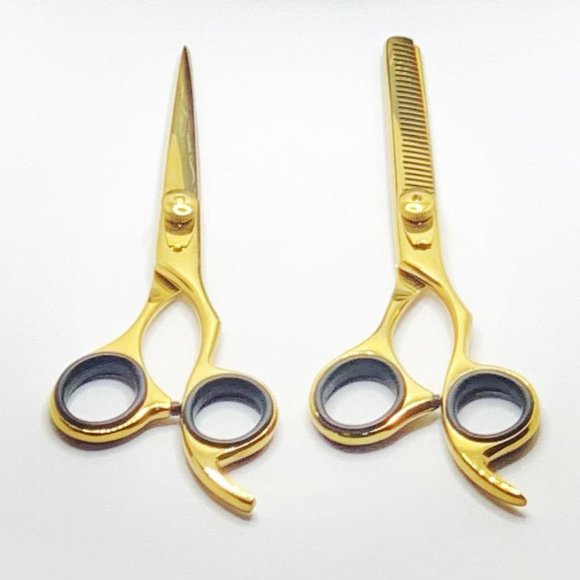 Barber Scissor Set Japanese Cutting & Thinning - Picture 3 of 6